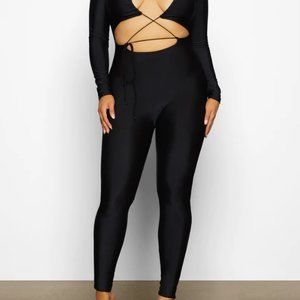 NWT SKIMS - LACE UP CATSUIT